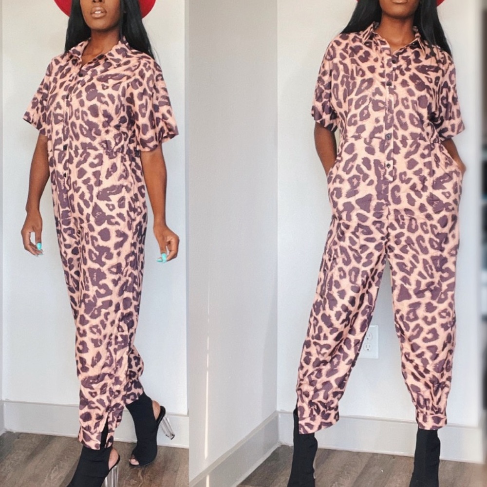 Leopard Jumpsuit